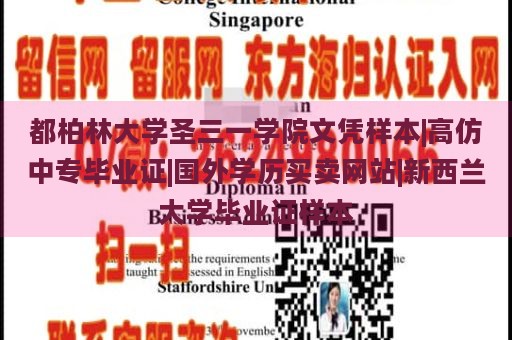 都柏林大学圣三一学院文凭样本|高仿中专毕业证|国外学历买卖网站|新西兰大学毕业证样本